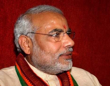 Narendra Modi, the Chief Minister of Gujrat