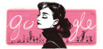 Audrey Hepburns Google Doodle