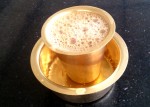 Coffee served in traditional Dabara  Tumbler