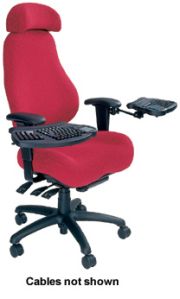 All-in-one computer chair!