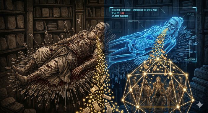 Bhishma Pitamah in Anushasana Parva